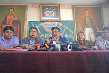 Choferes analizarán en Sucre tarifas  interdepartamentales