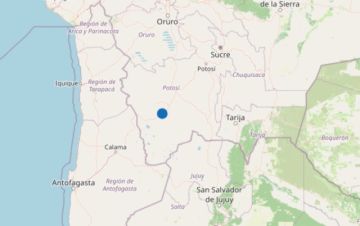 Registran sismo de magnitud 4,9 grados en la provincia Nor Lípez de Potosí