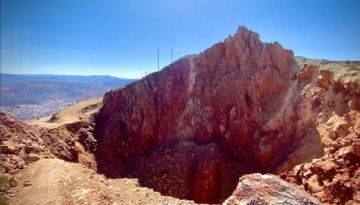 El trabajo de extracción de carga genera más hundimientos en el Cerro Rico