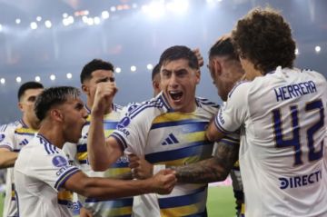 Paredes silencia el Maracaná y mete a Boca Juniors en la final de la Sudamericana