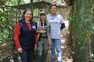 La encargada de la embajada de EE.UU. visitó Senda Verde para conocer al Tilcayo