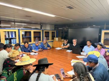 ABC y organizaciones del norte de Potosí acuerdan inspección del tramo Vacuyo-Colquechaca