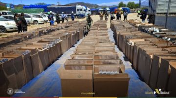 Aduana Nacional valora en más de Bs 9 millones carga de cigarrillos de contrabando comisada en Tarija