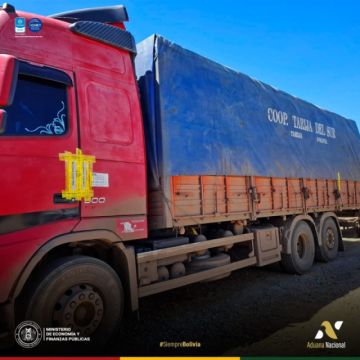 Aduana Nacional valora en más de Bs 9 millones carga de cigarrillos de contrabando comisada en Tarija