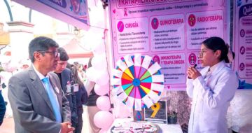 Enfermería de la UATF desarrolló feria