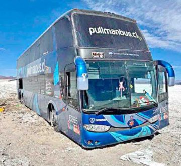 Chile: Caen dos bolivianos con  un bus robado