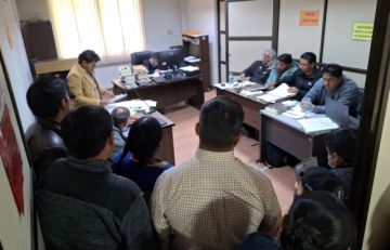 Se llevó la audiencia de los cinco efectivos policiales que colaboraron con Mariaca