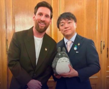 Los premios princesa reunió en una foto inédita a Messi y Totoro