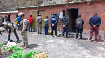 Operativo contra la minería ilegal en Sorata deja 22 personas aprehendidas