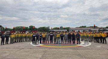 Militares bolivianos concluyen capacitación en combate de incendios con apoyo de Francia