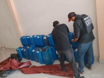 Trinidad: incautan 31 bidones de combustible de aviación ilegal