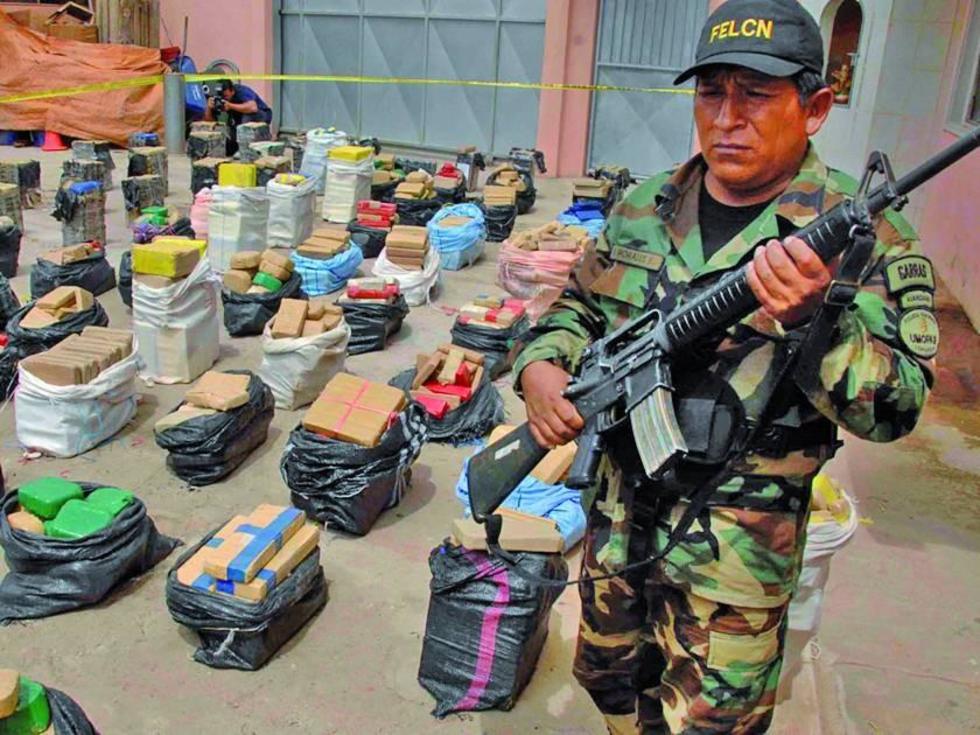La Felcn secuestra más de 250 toneladas de droga en 11 meses