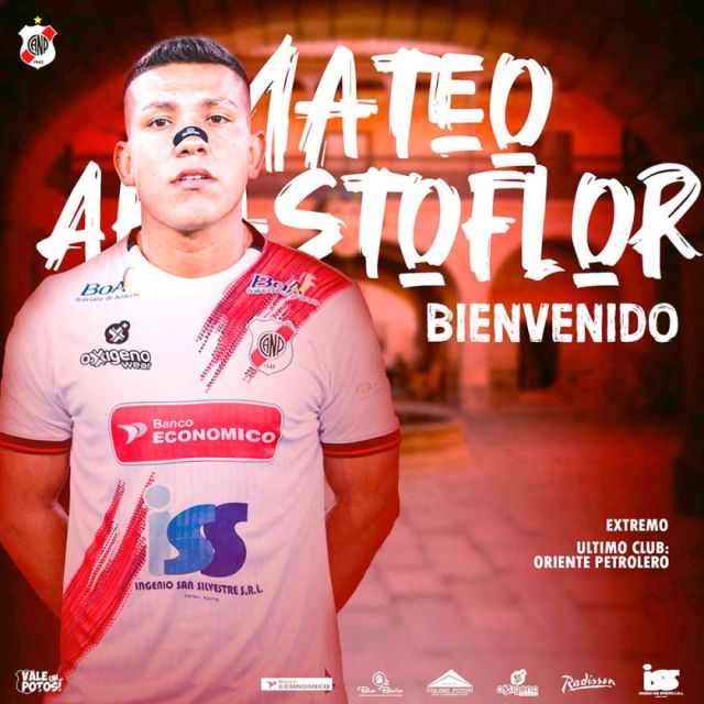Arauz, Abastoflor y Martínez refuerzan a Nacional Potosí