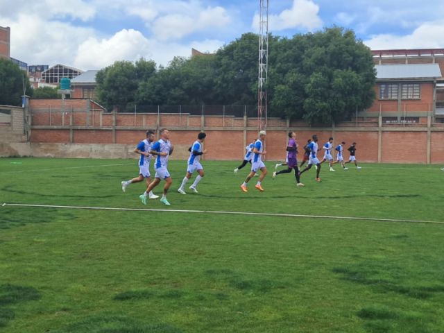 El equipo de Real Potosí continúa con su trabajo de pretemporada 