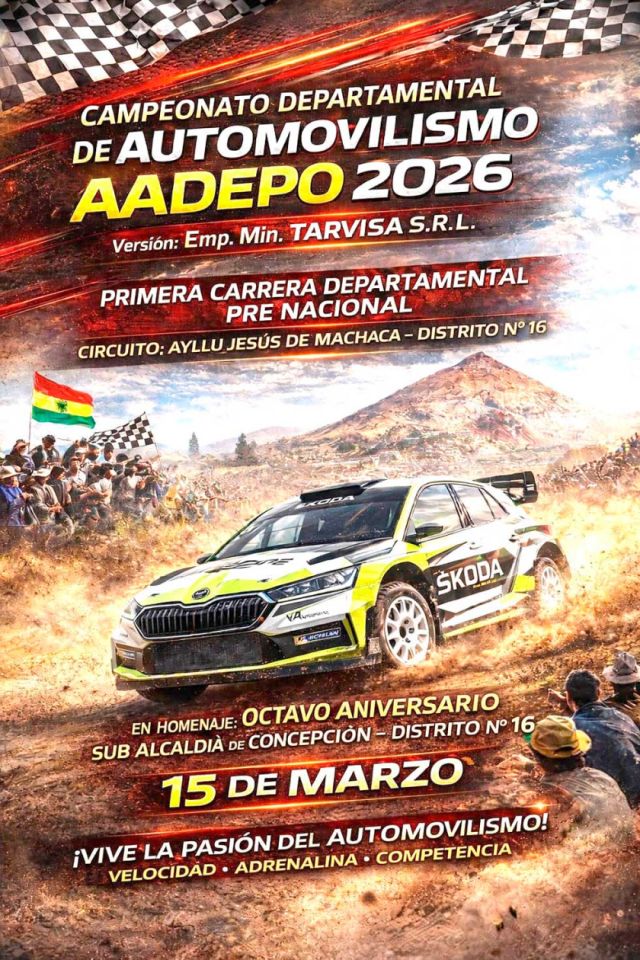 Jesús de Machaca albergará la primera carrera del año