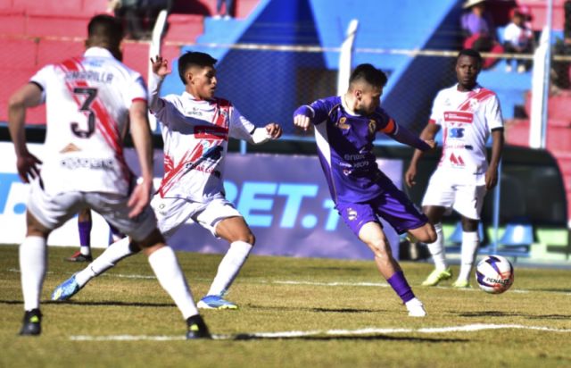 Real Potosí empata el clásico de la Villa Imperial con gol agónico de Cárdenas
