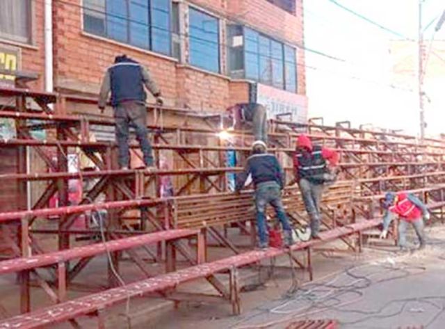 El plazo para presentar propuestas para armar graderías cierra el 14