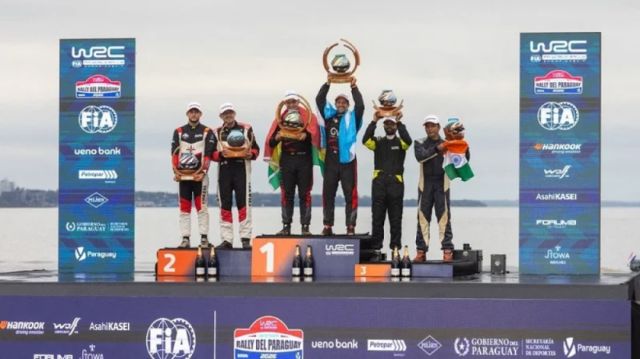 Piloto Boliviano se lleva el primer lugar en el WRC Rally de Paraguay