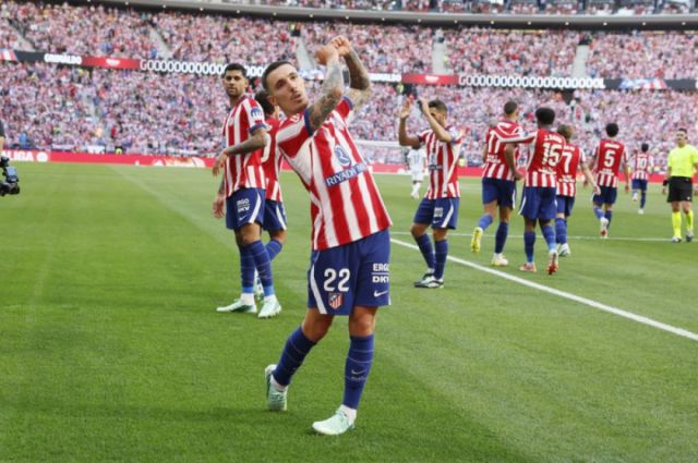El Atlético se queda con el derbi de Madrid