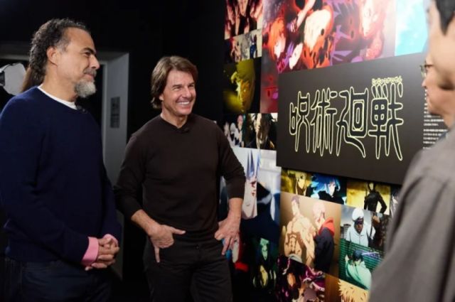 Tom Cruise visita el estudio anime MAPPA en su viaje promocional de The Digger en Japón