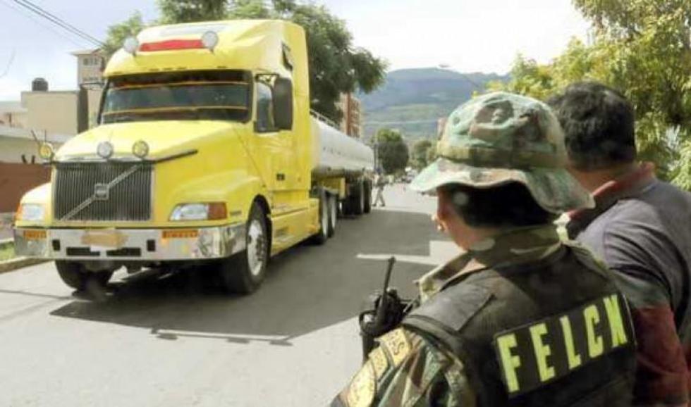 Una cisterna con droga no transportaba hidrocarburos