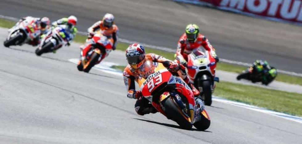 Márquez es el más rápido en MotoGP