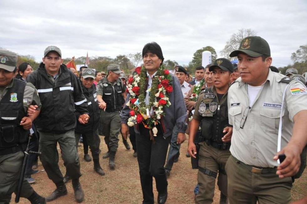 El presidente Evo Morales aclara que no quita dinero a regiones
