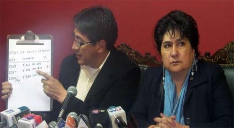 UD dice que deuda externa subió 20 por ciento en esta gestión
