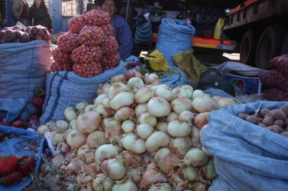 Los mercados reciben una gran cantidad de alimentos