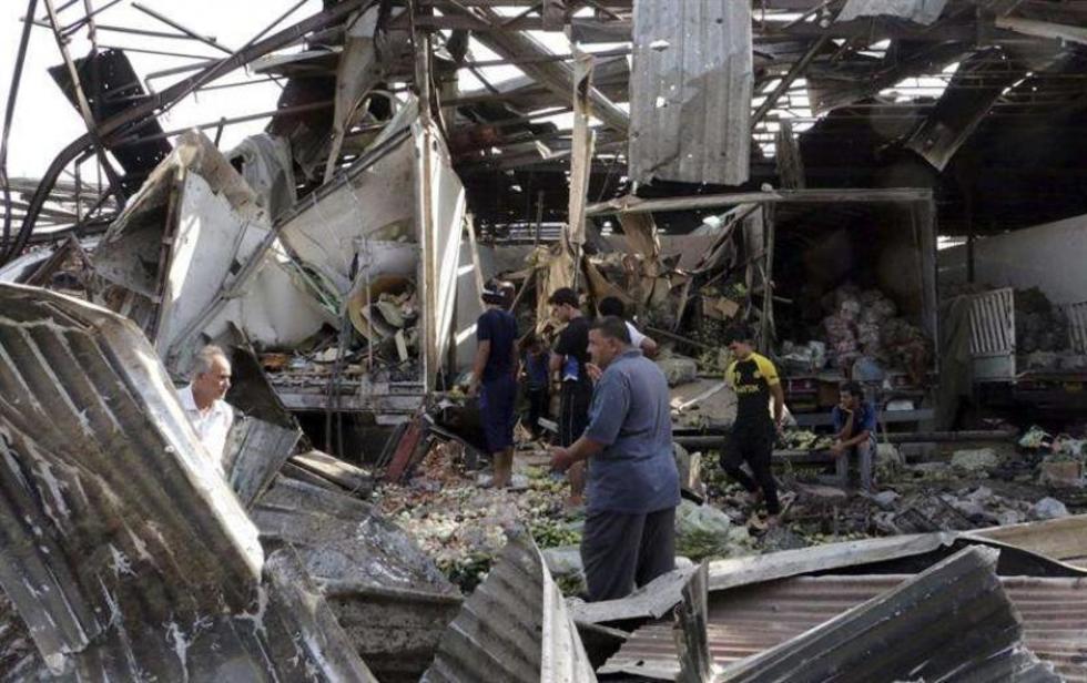 Bombardeos y triple atentado suicida deja 25 fallecidos en Irak