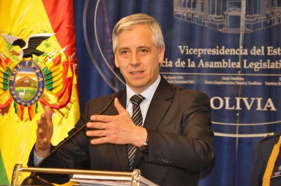 García Linera dice que las regiones serán inversionistas