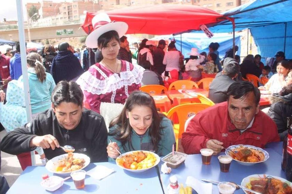 Hoy degustarán los platos típicos