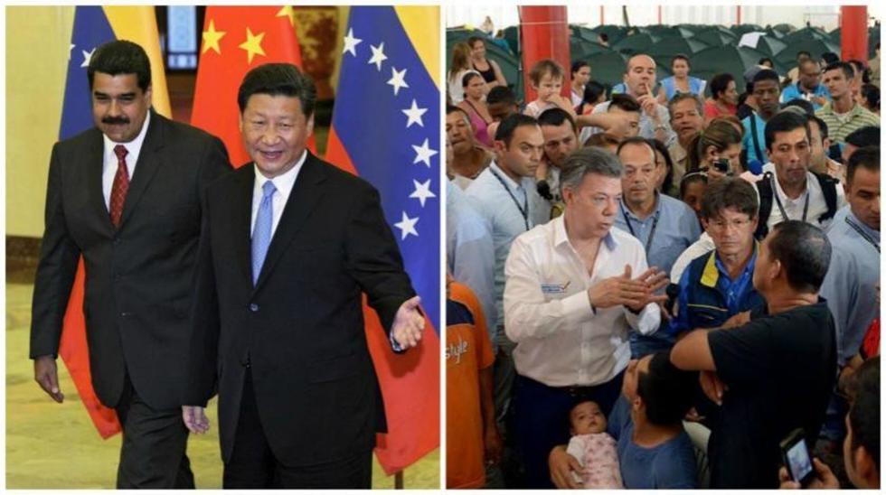 Maduro busca alianza con China en crisis fronteriza con Colombia