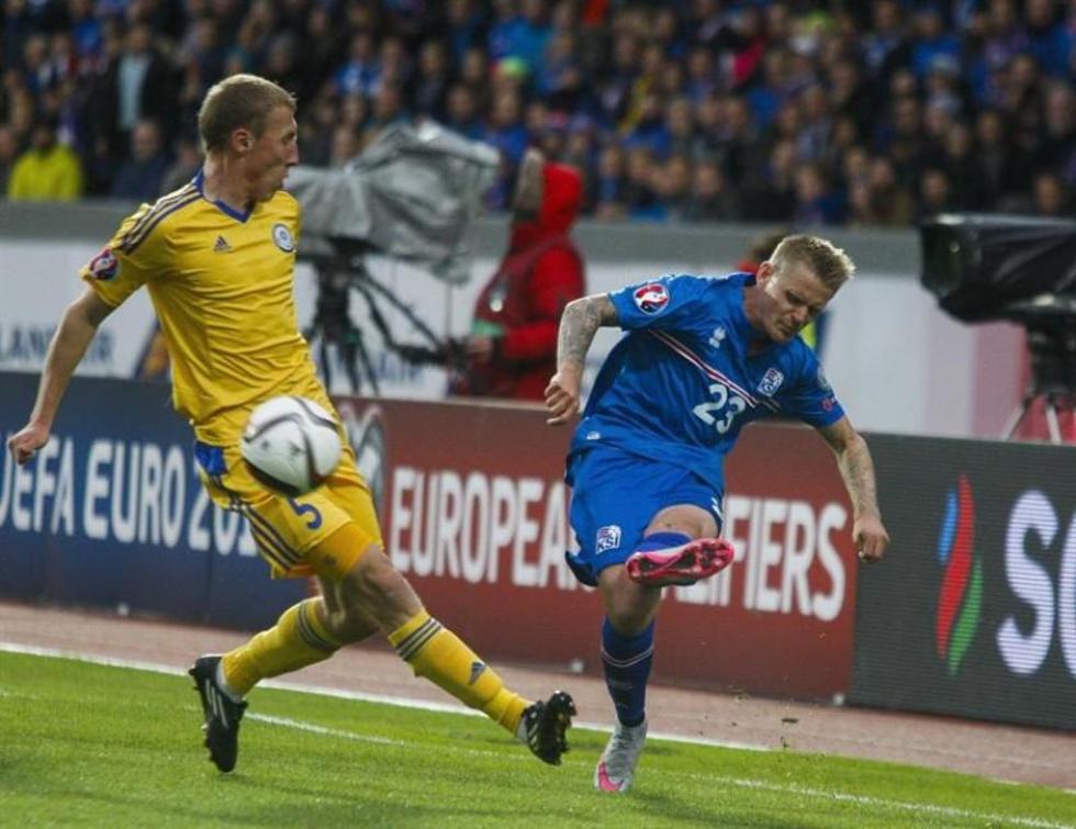 Islandia clasifica por primera vez a la euro