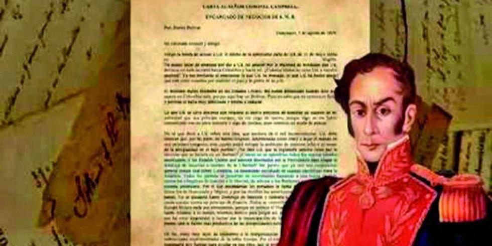 La Unasur presentará histórica carta de Bolívar