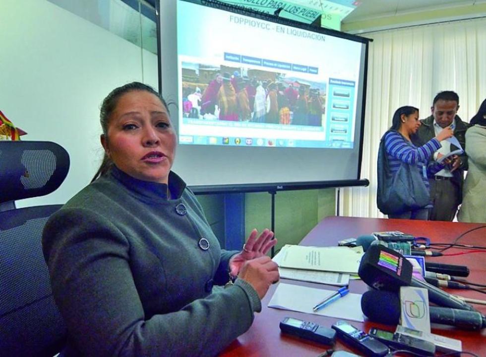 Intervención al Fondo Indígena recupera 17 millones de Bolivianos