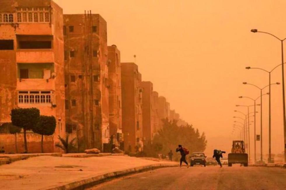 Suspenden vuelos internos en Israel por una tormenta de tierra