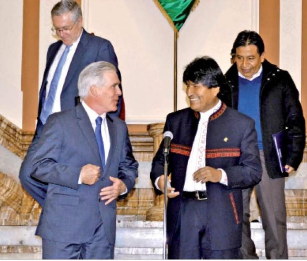 Bolivia y Estados Unidos buscan reparar sus relaciones bilaterales