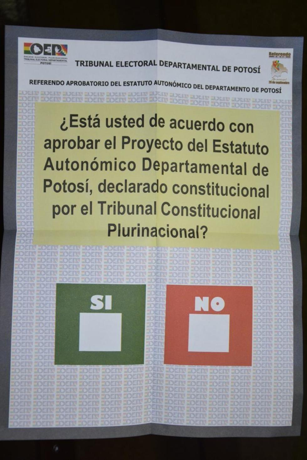 Campaña por referendo ingresa a la recta final en 5 regiones del país