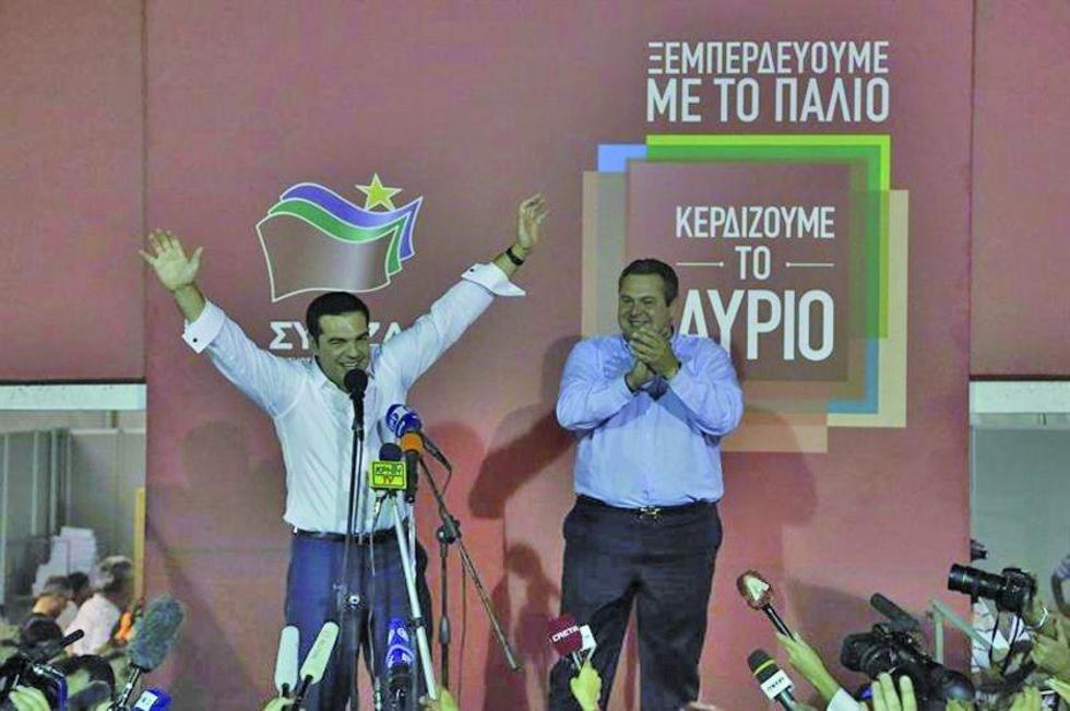 La izquierda revalida su victoria durante las elecciones griegas