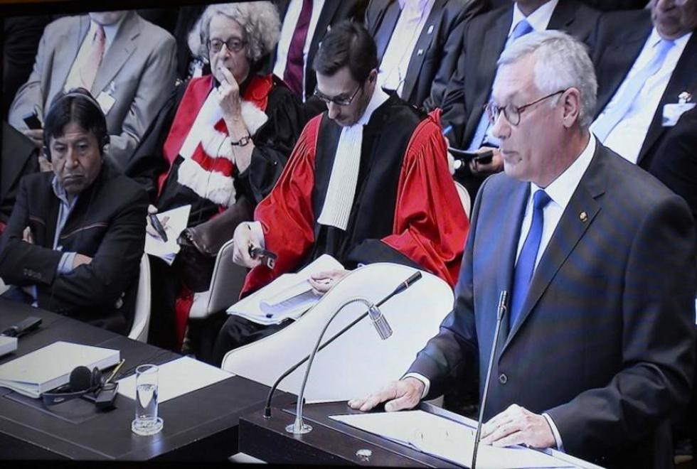 Agente de Bolivia dice que fallo de la CIJ es una "victoria inicial"