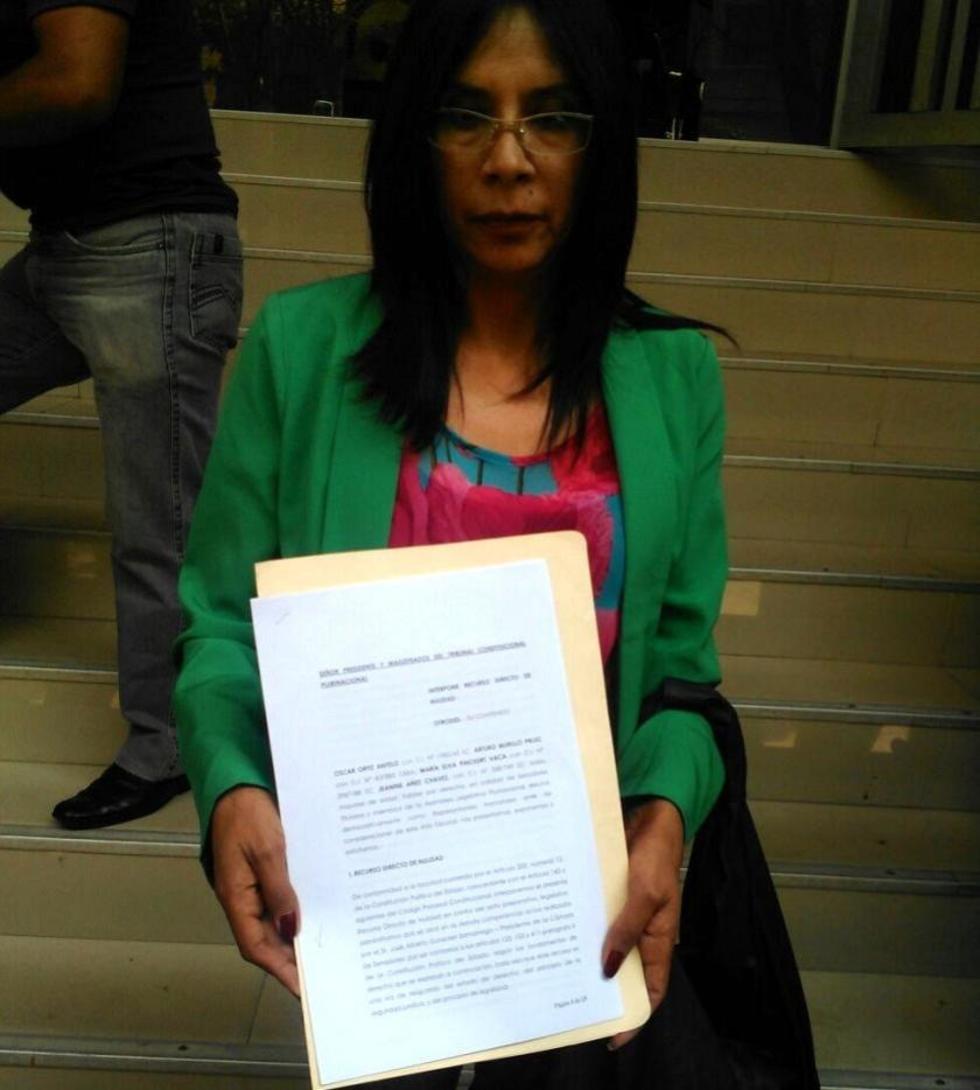 Oposición presenta recurso de nulidad al proyecto de reforma constitucional 