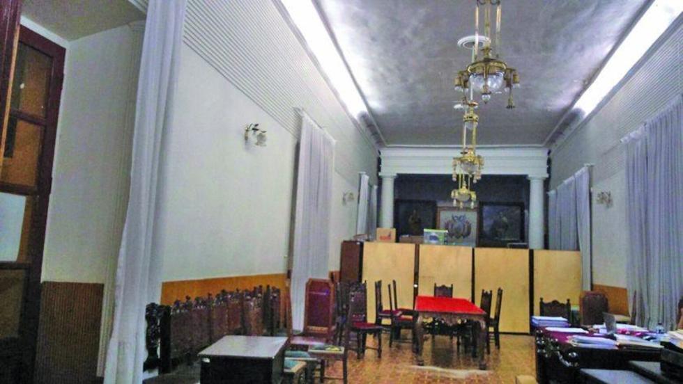 Denuncian que la Alcaldía se queda sin salón  oficial