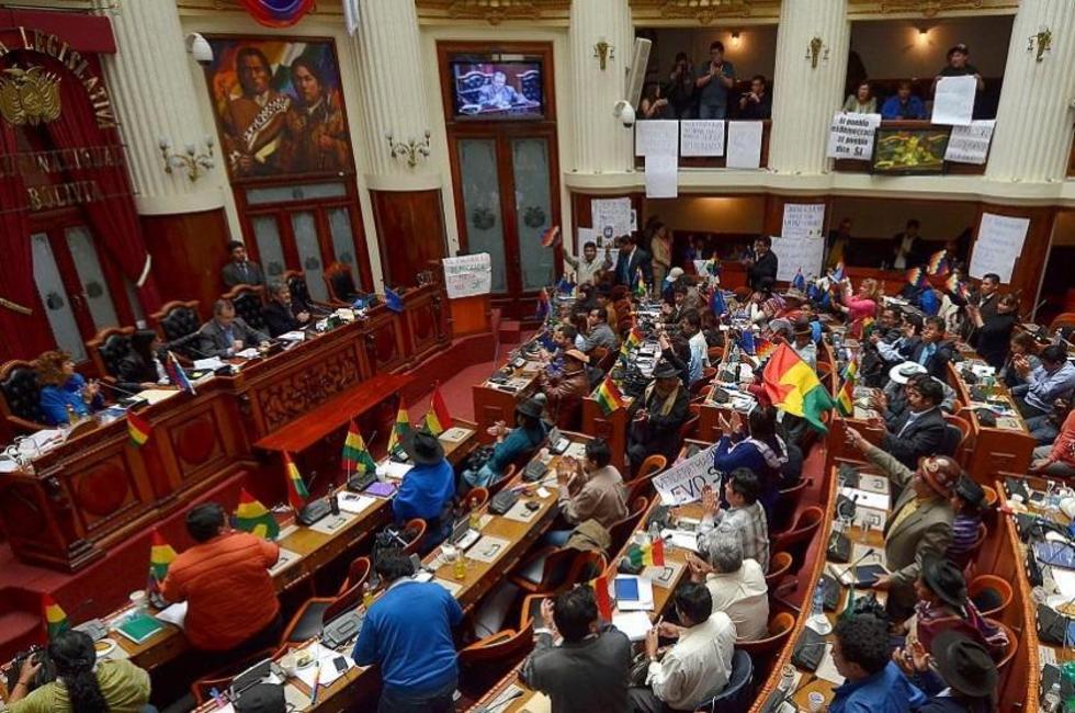 Asamblea aprueba ley de reforma parcial a la CPE tras más de 20 horas de intenso debate