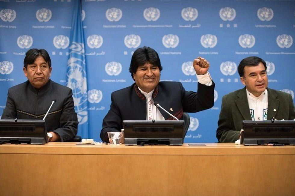 Evo: CIJ dio el primer paso para reparar injusticia de la mediterraneidad de Bolivia