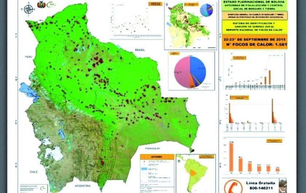 ABT reporta más de 14 mil focos de calor este mes