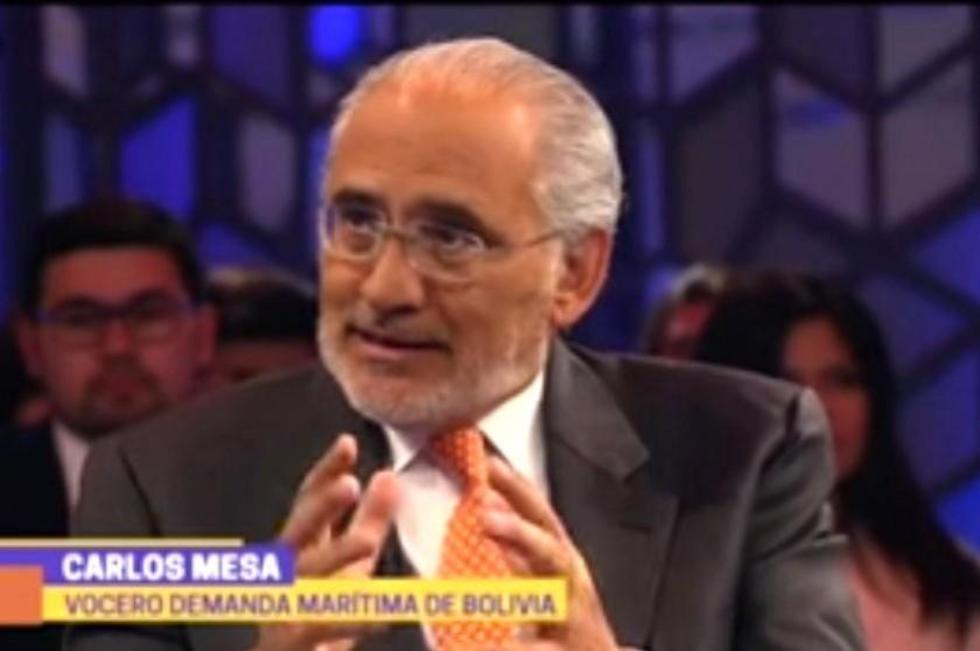 Mesa le dice a Chile que, si es una democracia, debe respetar el fallo de la CIJ 