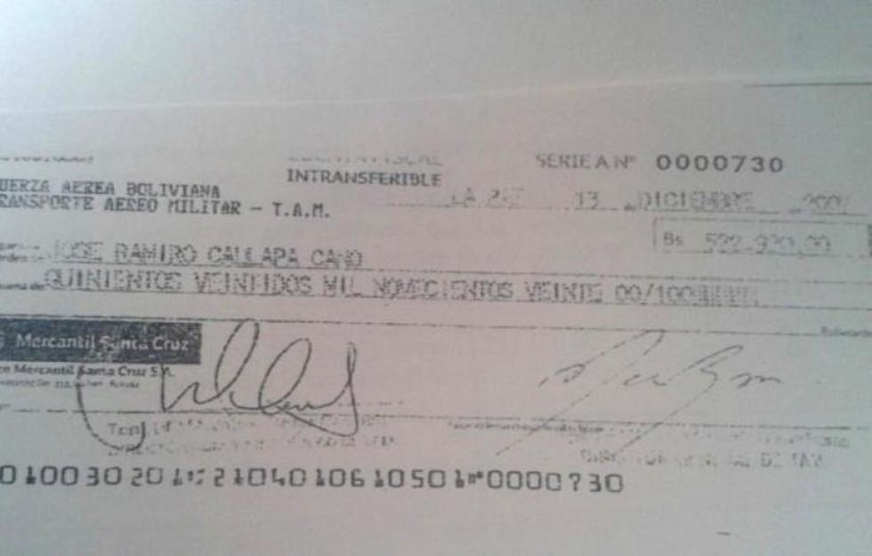 Imputan a un oficial subalterno y no al comandante de la FAB por caso TAM