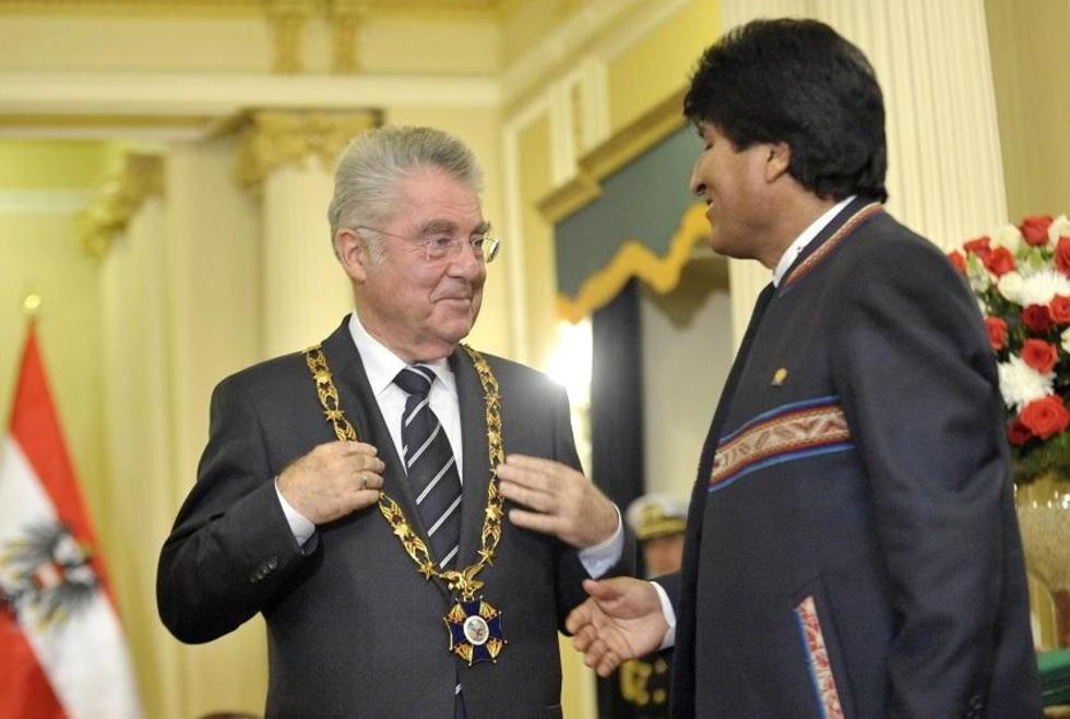 Primer presidente europeo visita Bolivia en nueve años de gobierno de Morales 