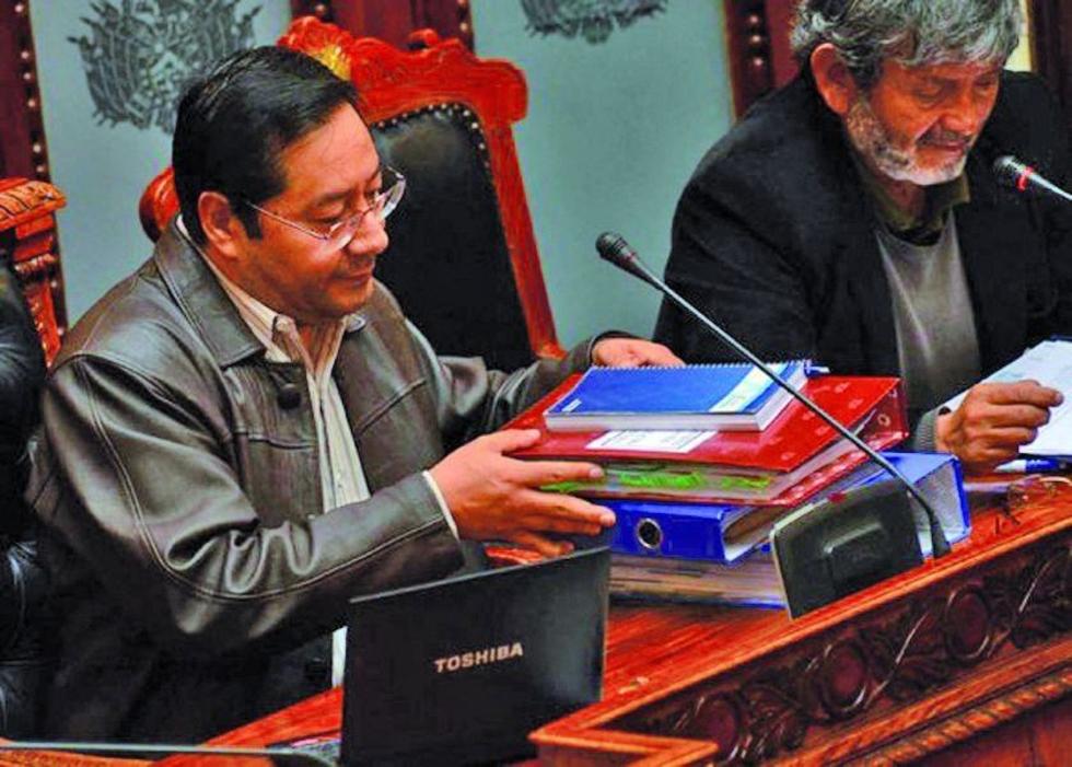 El legislativo respalda a Arce tras interpelación
